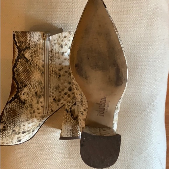 Faux Snake Booties - Picture 4 of 4